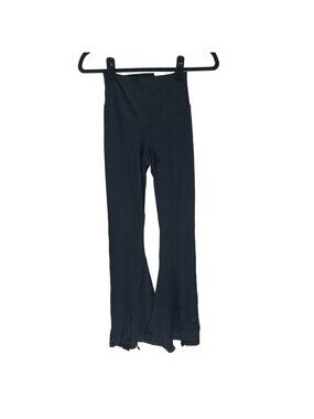Offline By Aerie Black Real Me Xtra Flare Leggings Hi-Rise Split Leg XL